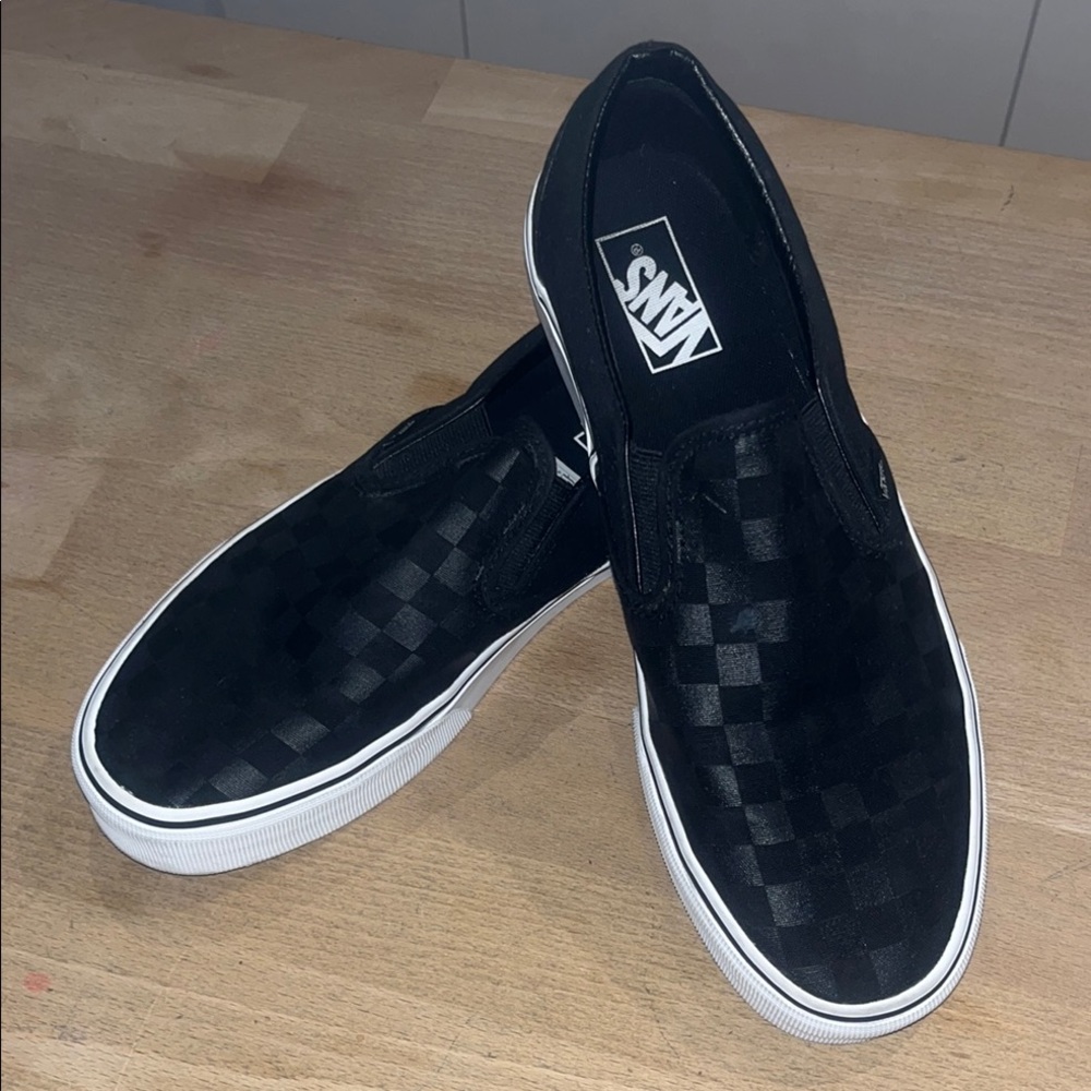 Vans Black Slip-On Sneakers Classic Style